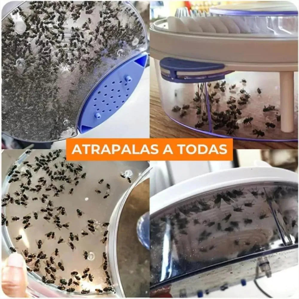 Trampa Atrapa Moscas Eléctrica Recarga
