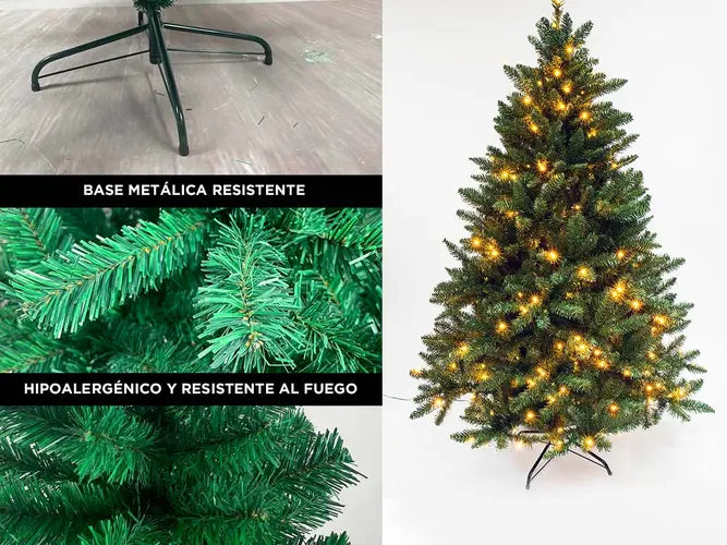 Arbol Navidad 1.80 Metros Color Verde